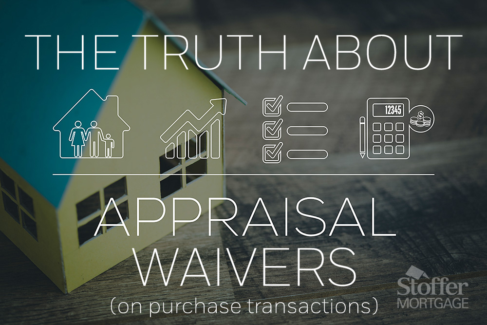 Information on Fannie Mae appraisal waivers on purchase transactions