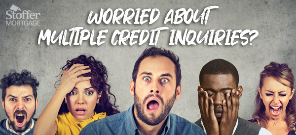 Worried about multiple credit inquiries on your credit report?